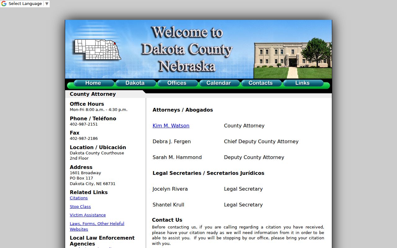Dakota County criminal case records and bilingual County Attorney information