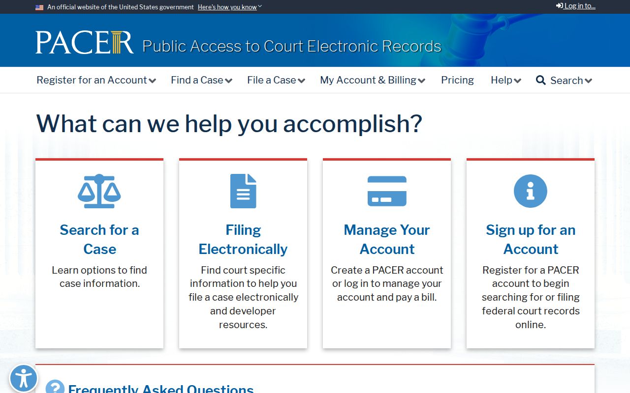 Federal case access for criminal matters connected to Dakota County
