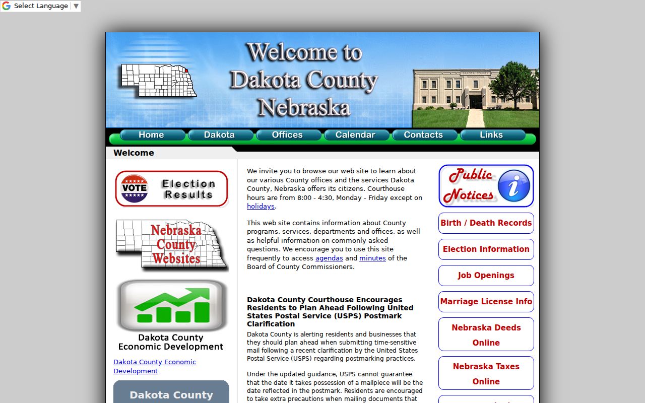 Dakota County criminal records courthouse homepage